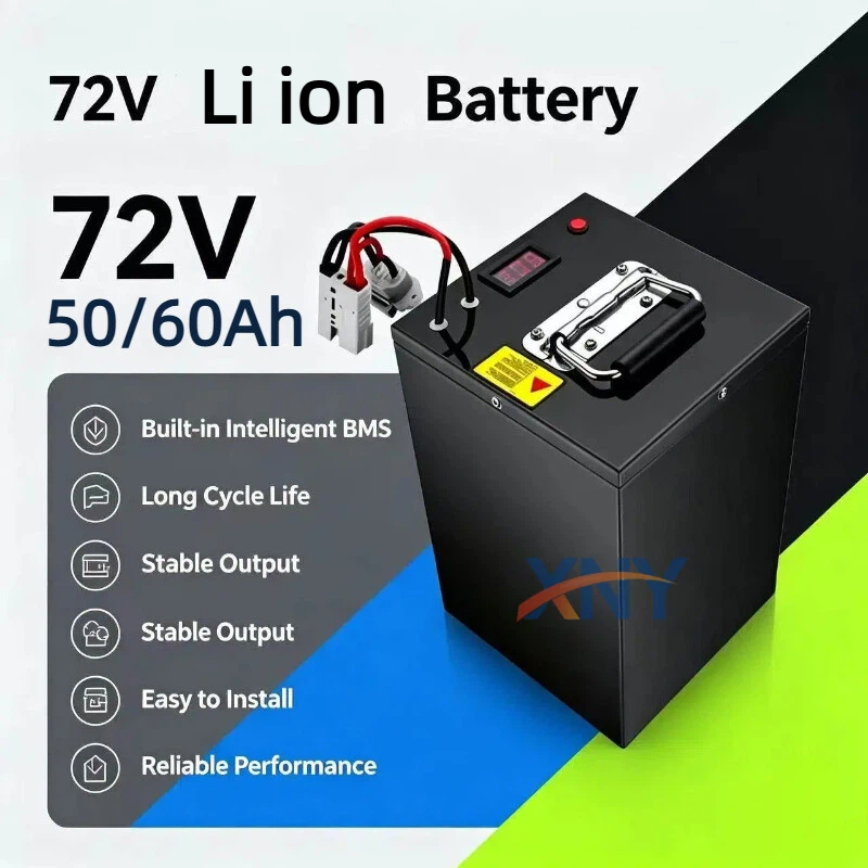 72V 40Ah Lifepo4 Battery Pack - Lithium-ion battery 72v 50ah 60ah, with