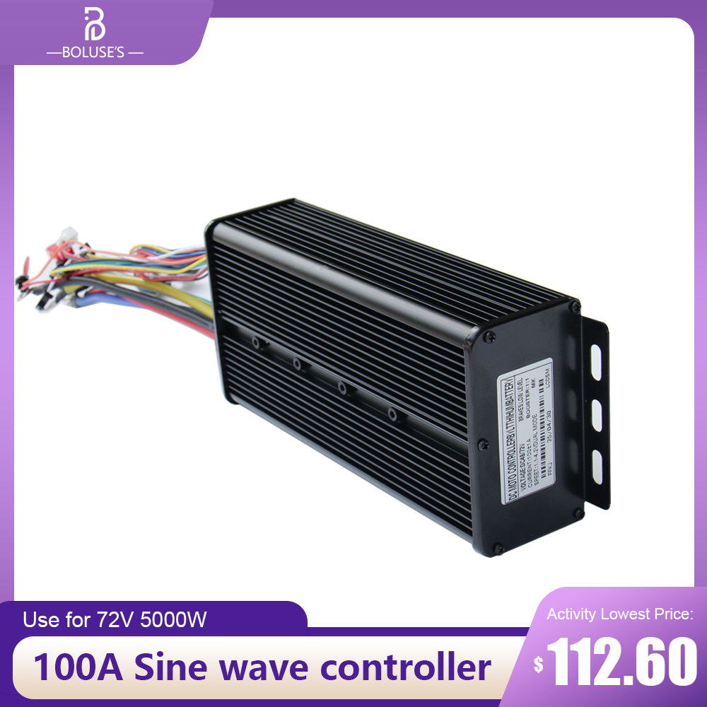 72V 100A Sabvoton Controller - 100A Controller Electric Bicycle Controller 48-72V