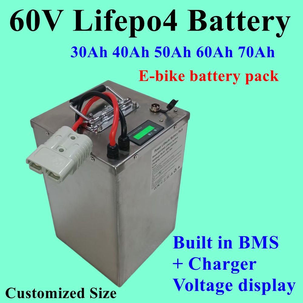 60V 50Ah 60AH 70Ah 30Ah 40Ah L - 60V 50Ah Electric Scooter Battery ulasan dan harga