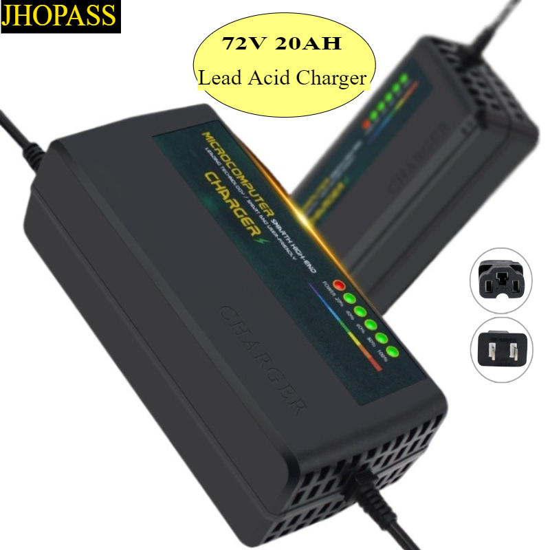 72V 20AH Smart 6LED Display AG - 84V 20A Smart Charger ulasan dan harga