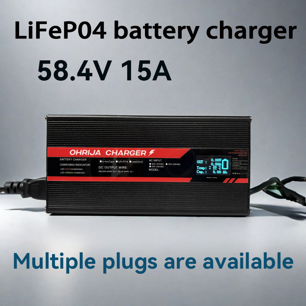 OHRIJA 58.4V 15A High Power Fa - 84V 20A Smart Charger ulasan dan harga
